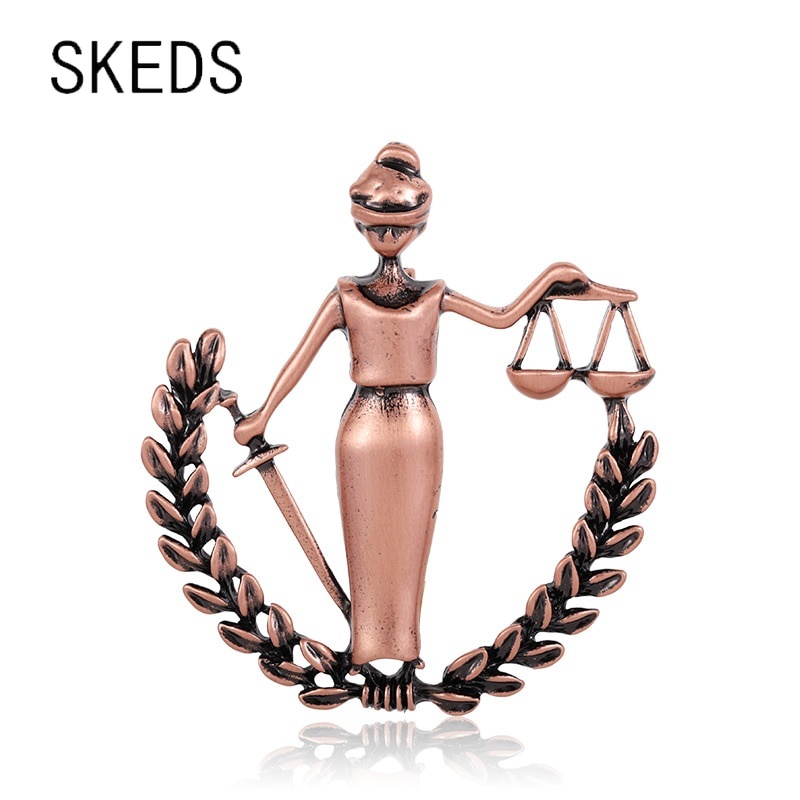 Model Kit Judge - SKEDS Vintage Peace Women Brooch Pins