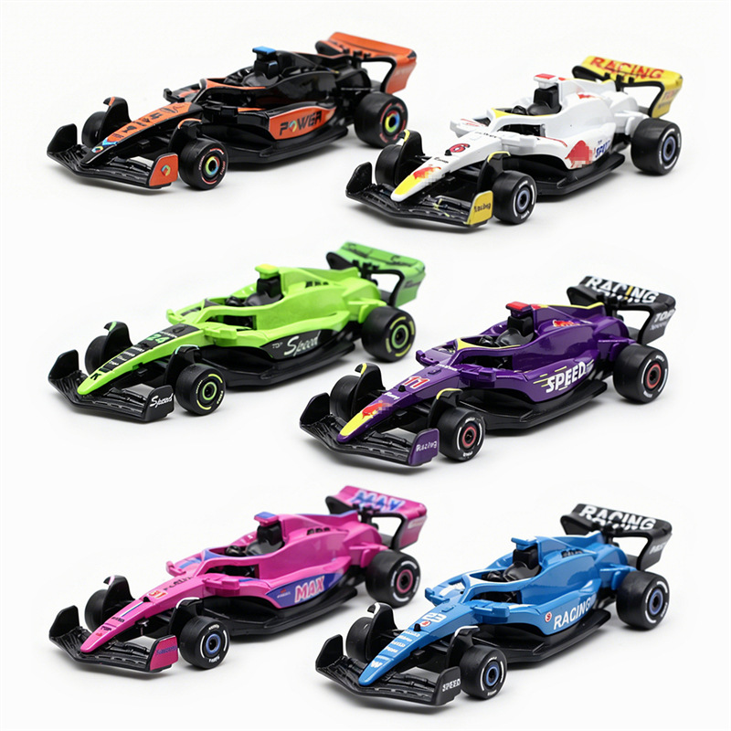 Model Kit F1 - 1:60 Alloy F1 racing rebound model