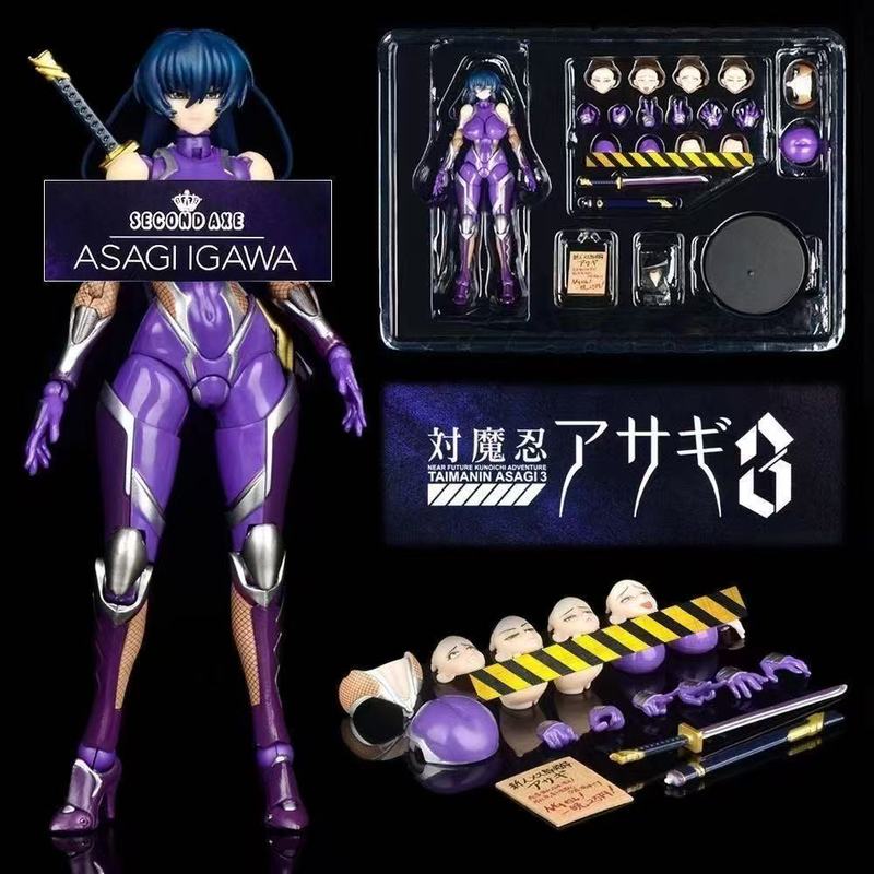 Model Kit Waifu - 16CM Taimanin Asagi Action Anime Figure