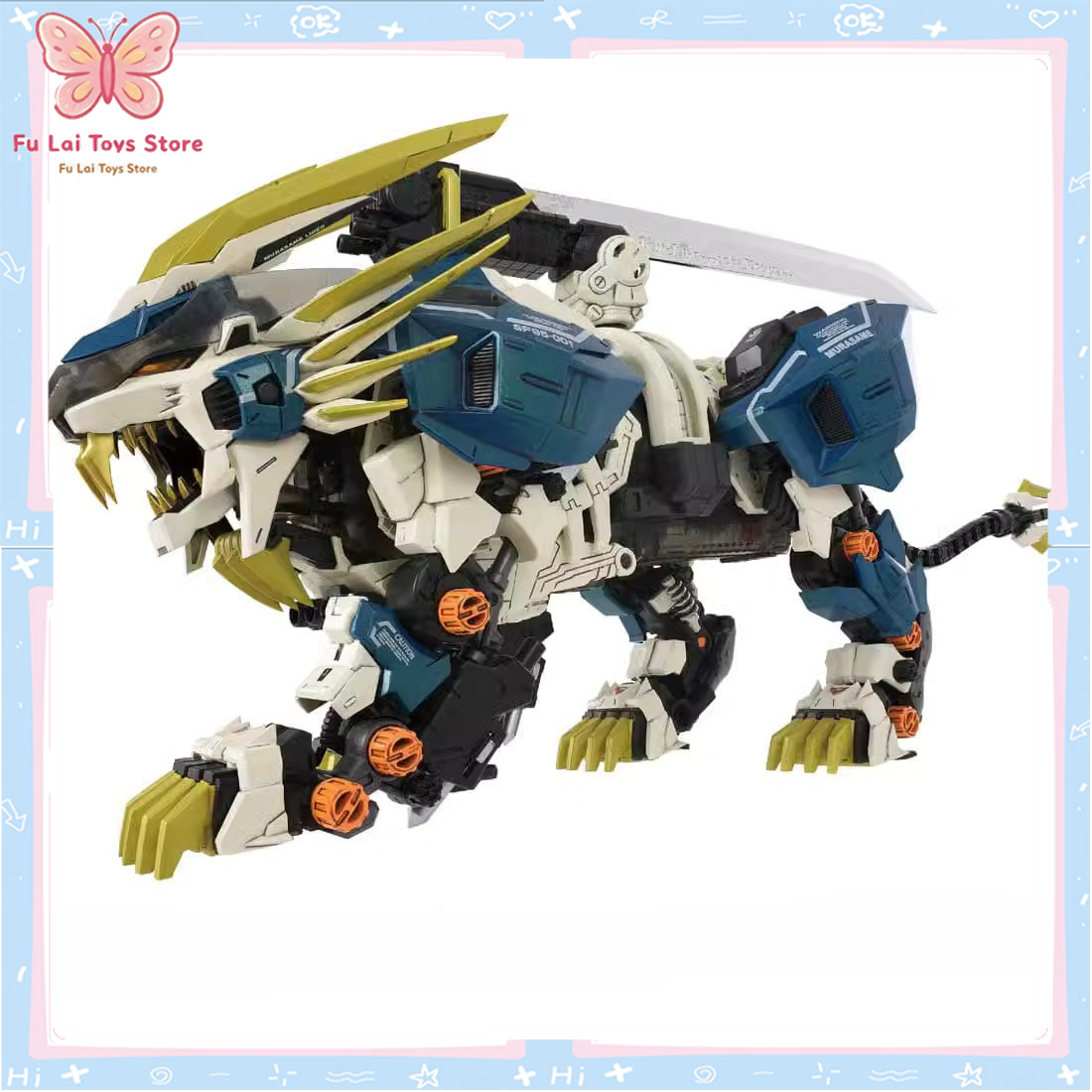 Model Kit Mecha - Original Takara Tomy ZOIDS Murasame Liger
