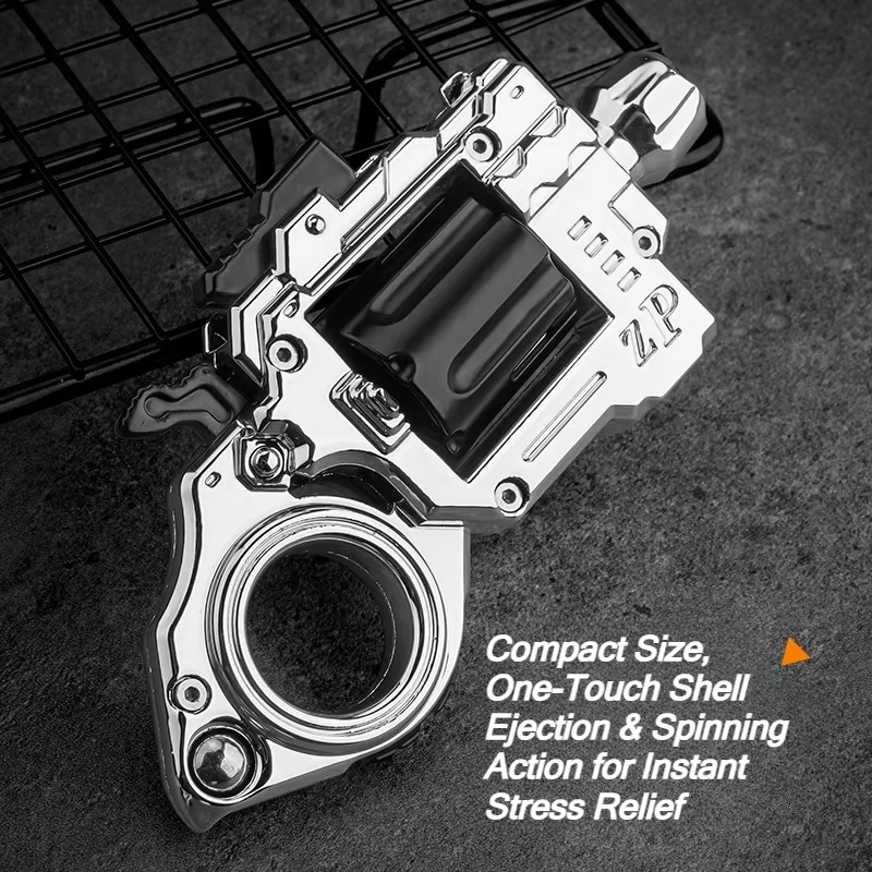 Model Kit Revolver - Alloy Mini Gun Model EDC Fidget