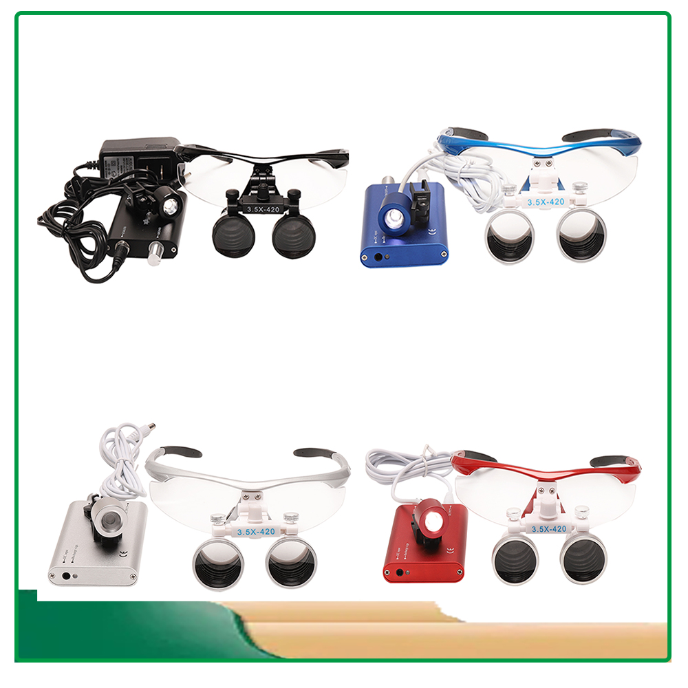 Magnifier With Light - 3.5X Magnifiers With LED Headlight Surgical