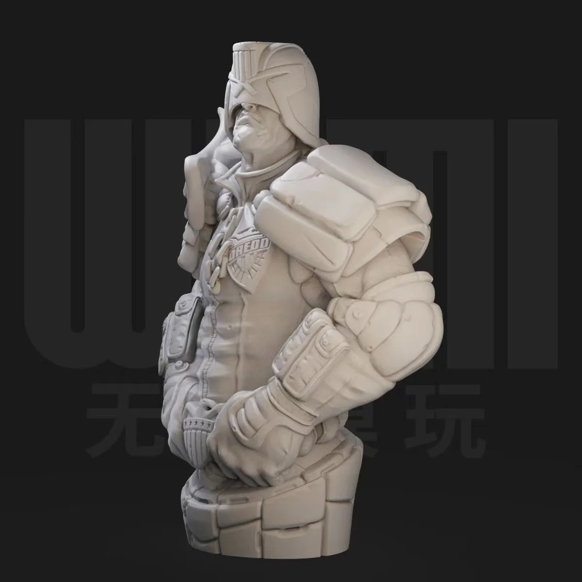 Model Kit Judge - 1/10 100mm High Resin Figure Model