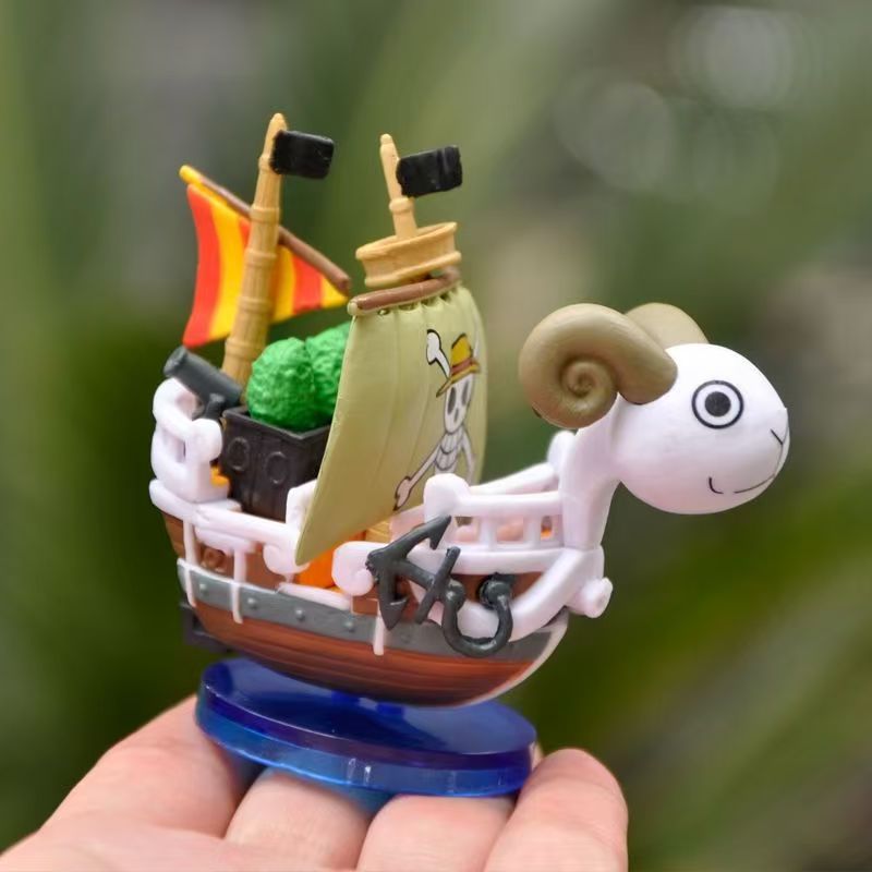 Anime One Piece 7cm Ship Figur - огляд і ціна Model Kit One Piece Ship