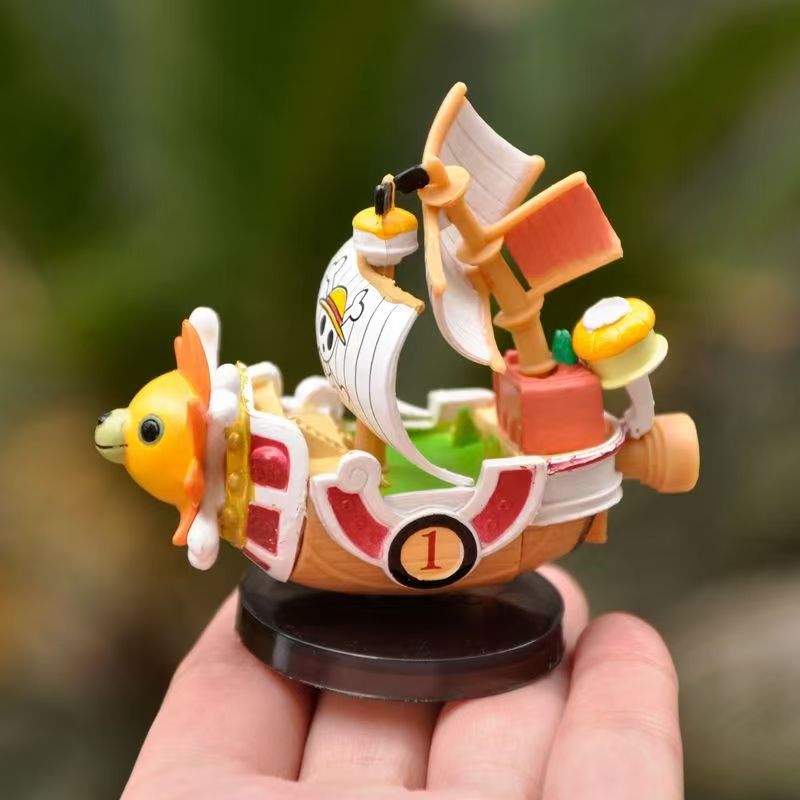 Anime One Piece 7cm Ship Figur - огляд і ціна Model Kit One Piece Ship