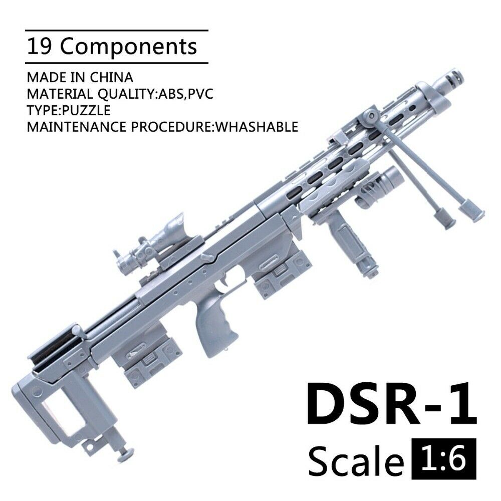 1/6 Scale DSR1 Rifle Gun Model - огляд і ціна Model Kit Weapons