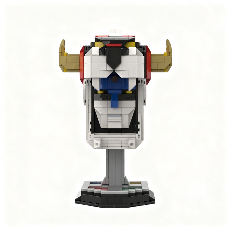 767pcs MOC Voltron Head Helmet - огляд і ціна Model Kit Voltron
