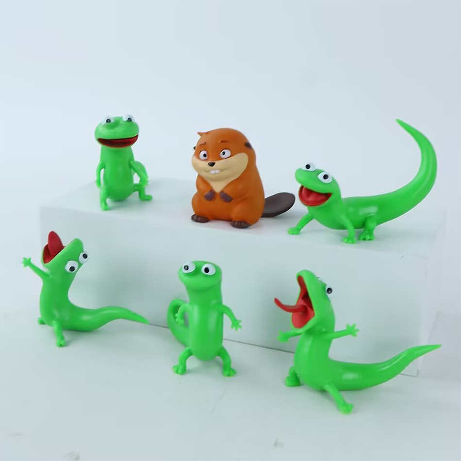 Green Lizard TOM Hoppers Anime - огляд і ціна Model Kit Lizard