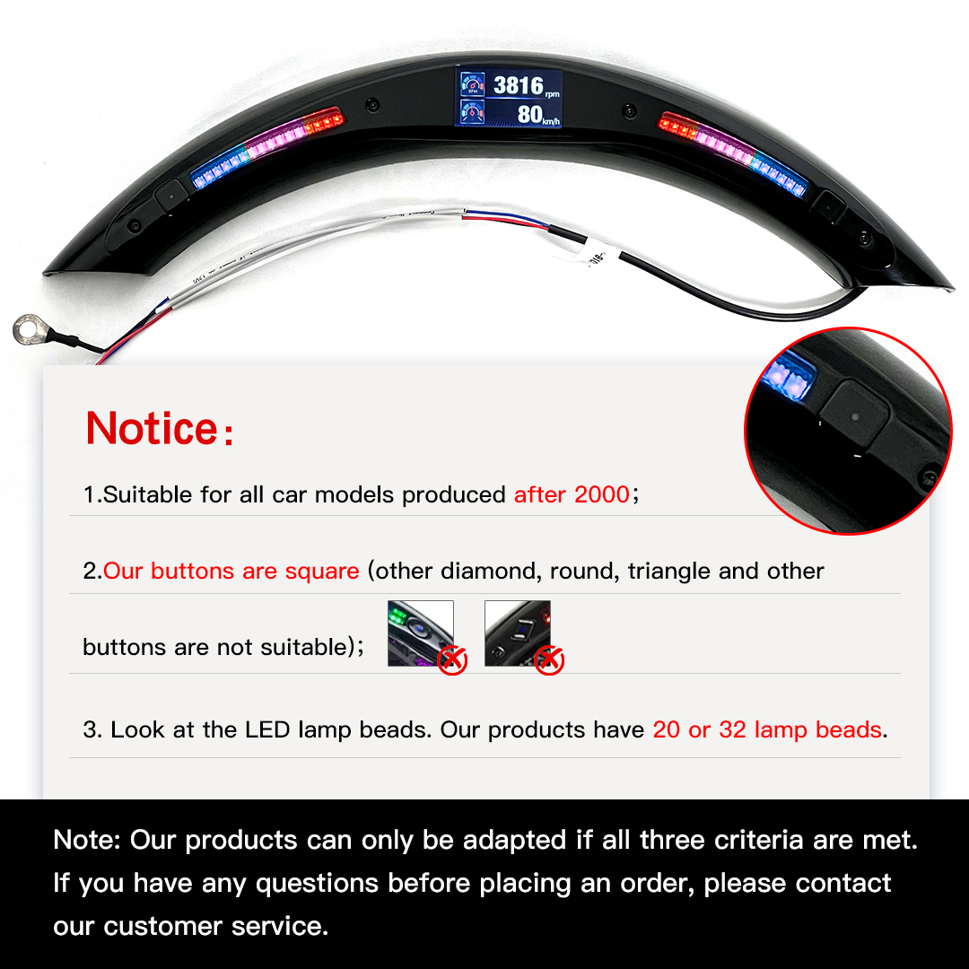 TDD LED Kit Display Steering W - огляд і ціна Model Kit Motor
