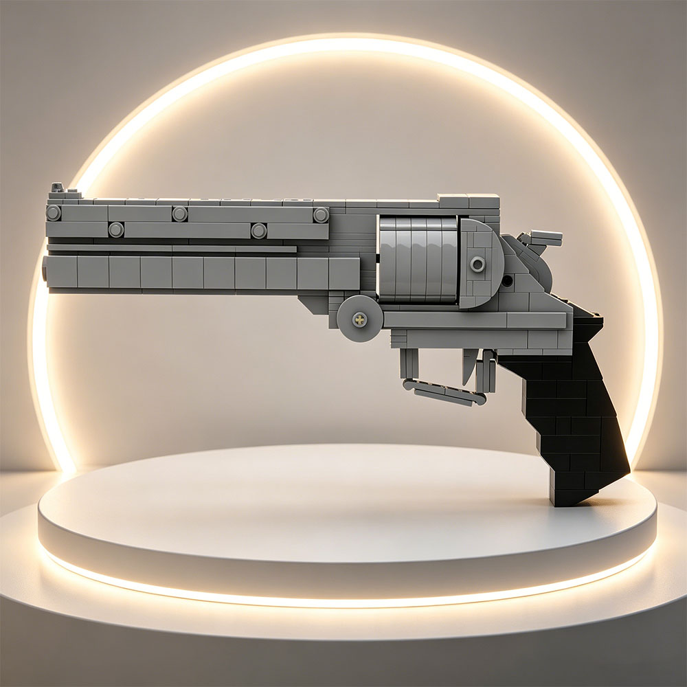 MOC Building Blocks Small Part - огляд і ціна Model Kit Revolver