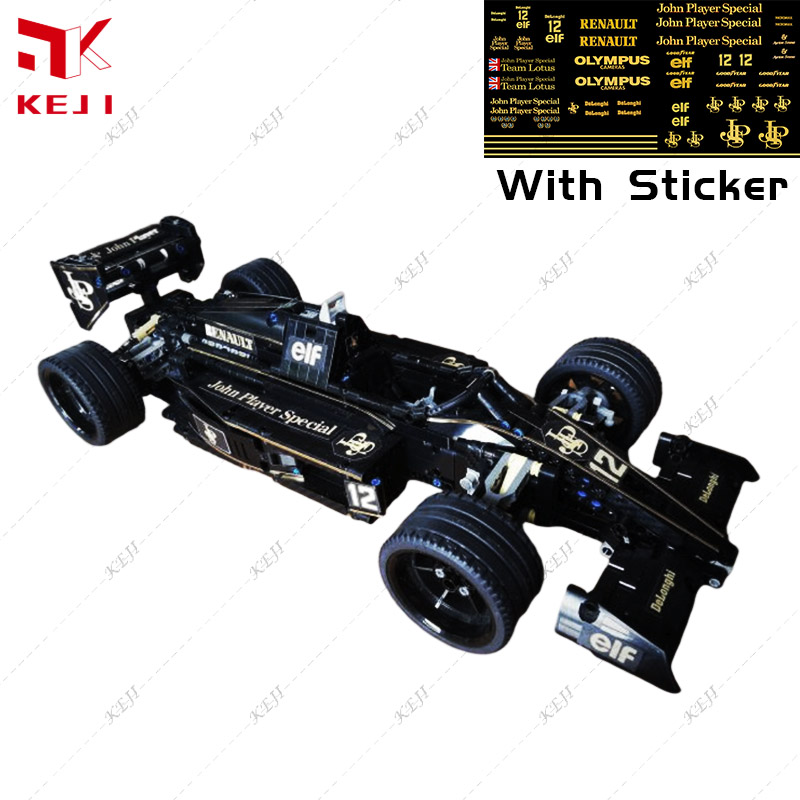 KEJI MOC-70614 John Player Spe - огляд і ціна Model Kit F1