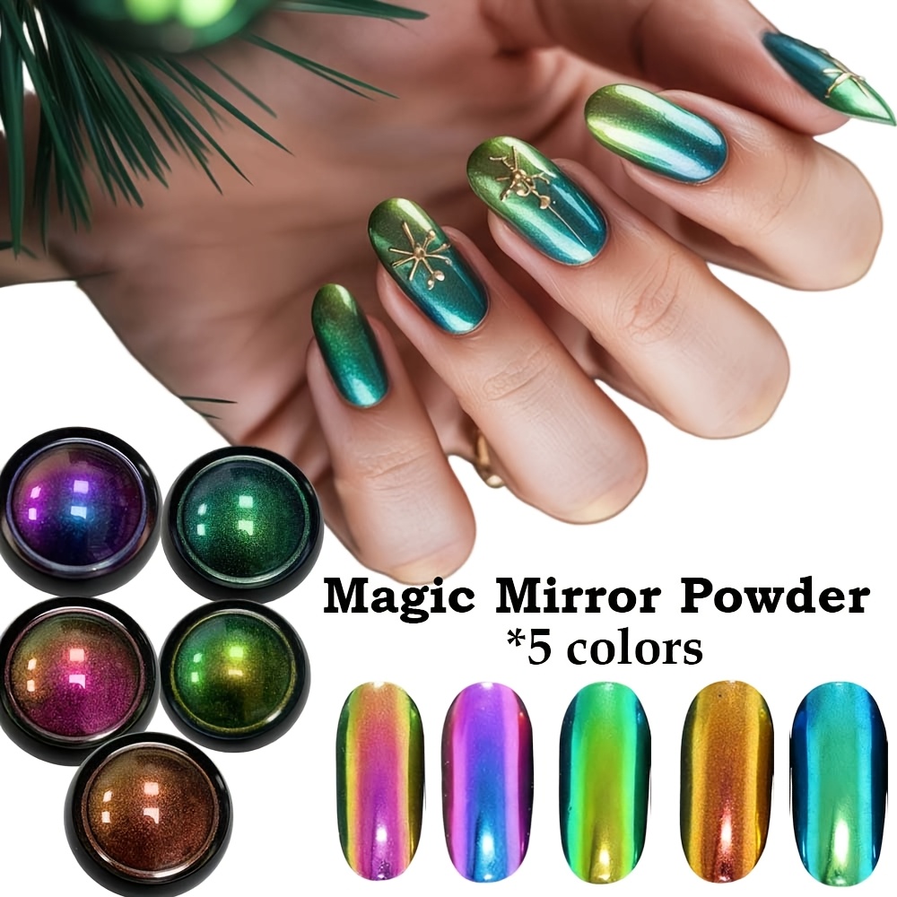 5 Colors Laser Eyeshadow Palet - огляд і ціна Metallic Paint Set