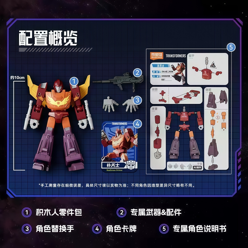 BLOKEES Transformers Wave10 No - огляд і ціна Model Kit Rodimus