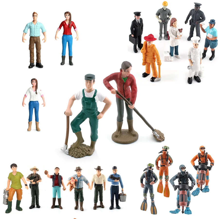 Blue Collar Female Farmer Dive - огляд і ціна Model Kit Judge
