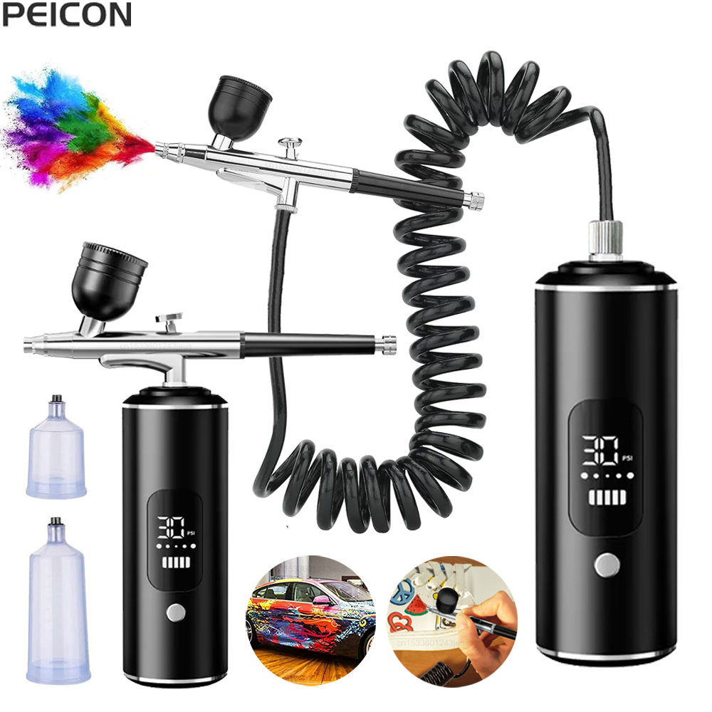 Airbrush with Compressor Porta - огляд і ціна Airbrush Compressor Kit