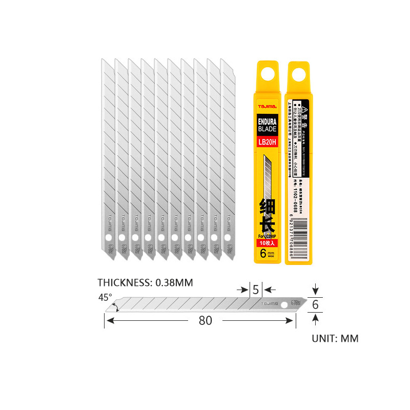 TAJIMA LB20H 6mm Spare Blade 1 - огляд і ціна Metallic Paint Set