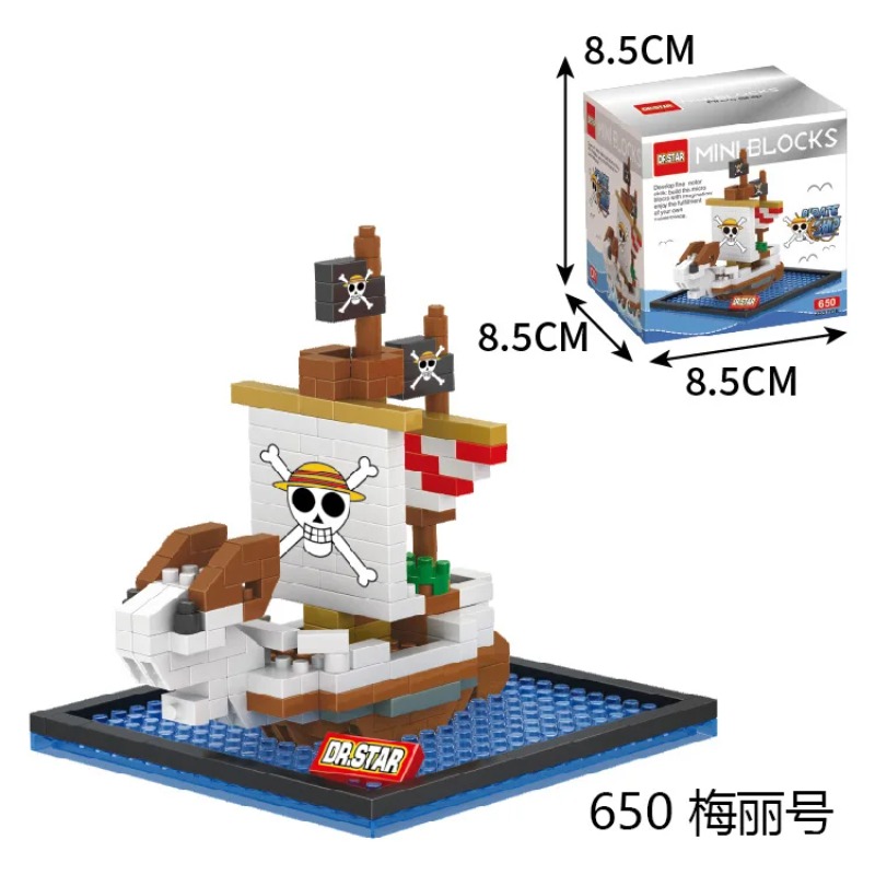 DR.STAR DIY 649-660 ONE PIECE  - огляд і ціна Model Kit One Piece Ship