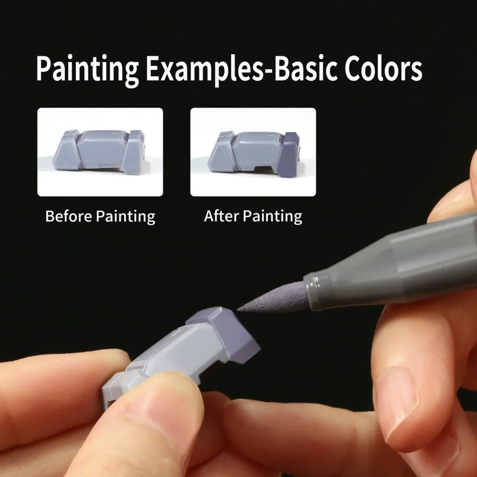 DSPIAE Soft Tip Water-based Ma - огляд і ціна Metallic Paint Set