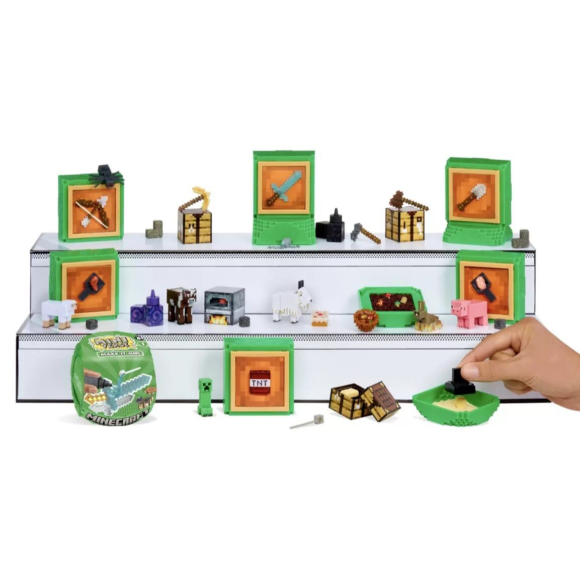 MGA Miniverse Minecraft Make I - огляд і ціна Model Kit Hobby