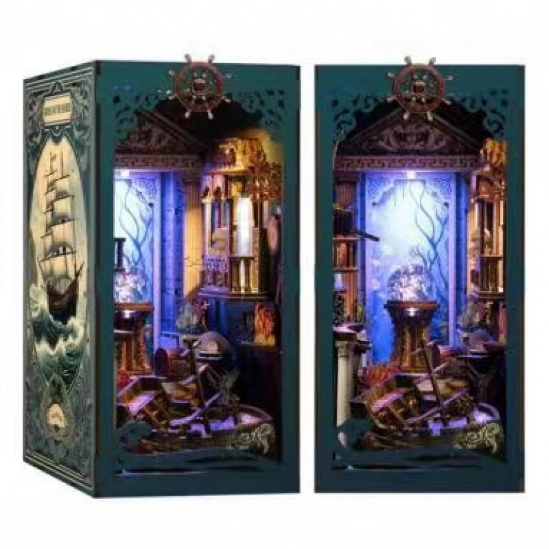 3D Wooden DIY Bookend Puzzle H - огляд і ціна Model Kit History