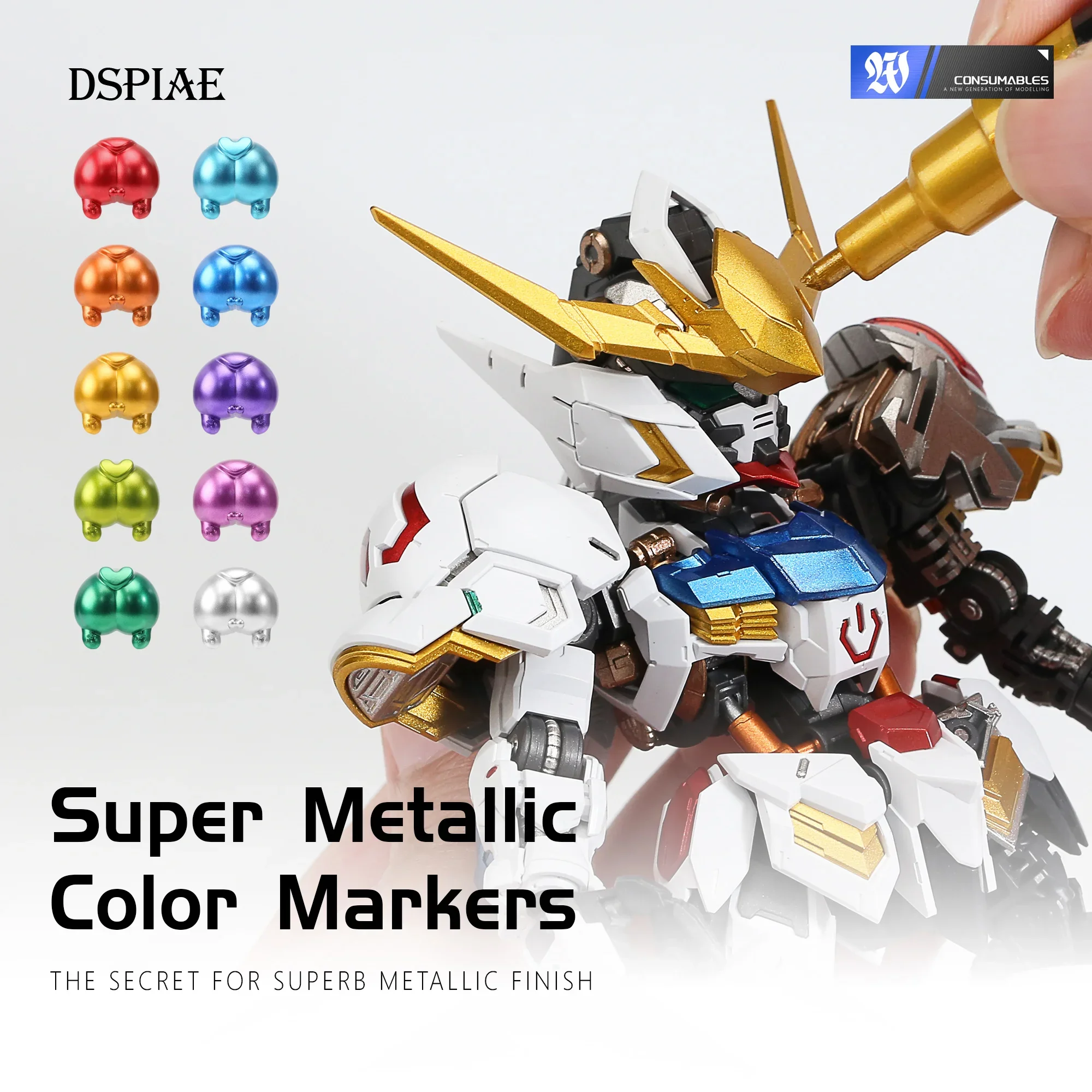 【2026 New】DSPIAE MKA 12 Colors - огляд і ціна Metallic Paint Set