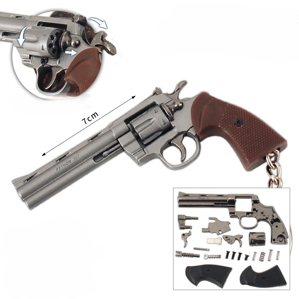 7.3cm/2.87in Mini Alloy Small  - огляд і ціна Model Kit Revolver