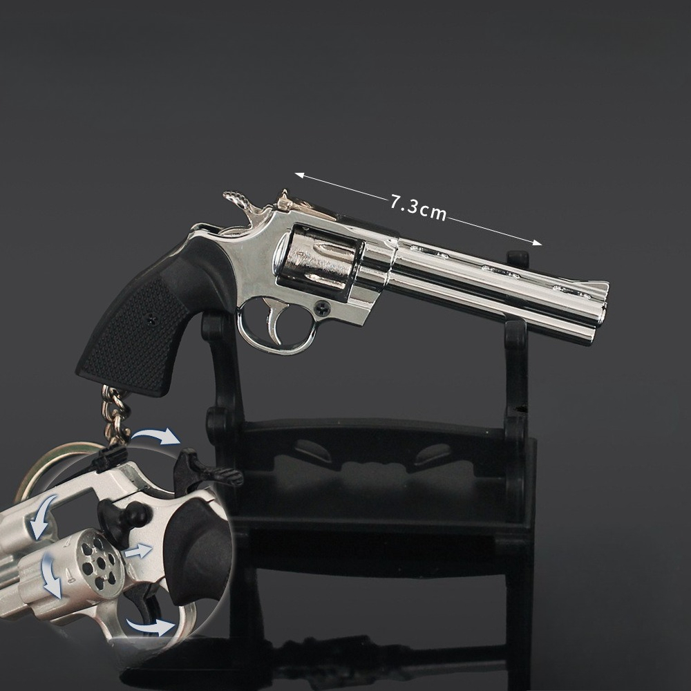 7.3cm/2.87in Mini Alloy Small  - огляд і ціна Model Kit Revolver