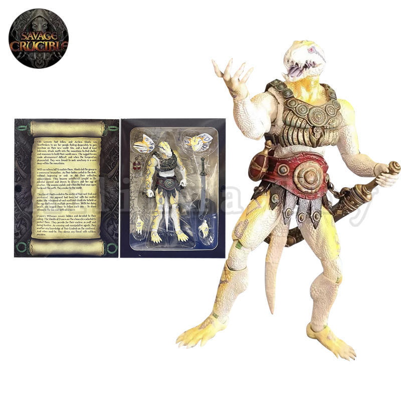 Harbinger Studios 1/12 7inch A - огляд і ціна Model Kit Lizard