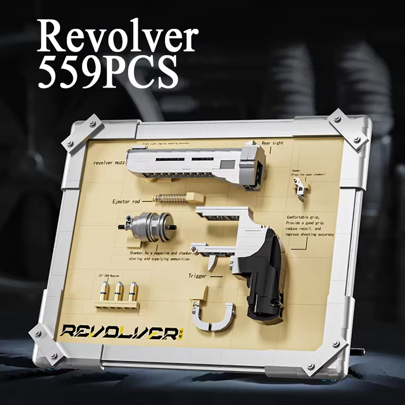 Mechanical Revolver Model Buil - огляд і ціна Model Kit Revolver