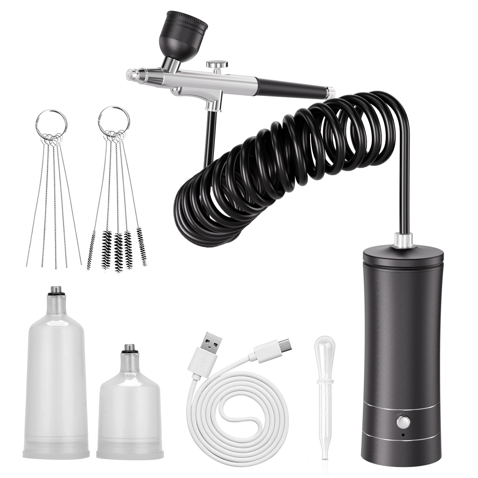 Cordless Airbrush Kit with Com - огляд і ціна Airbrush Compressor Kit