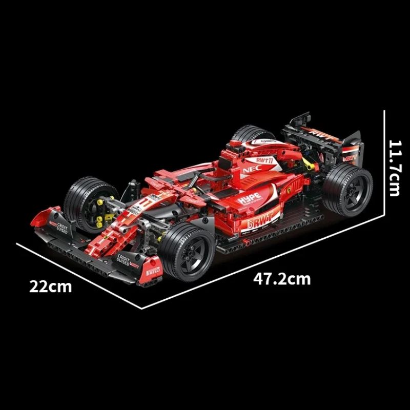 1280Pcs High-Tech Formula Cars - огляд і ціна Model Kit F1