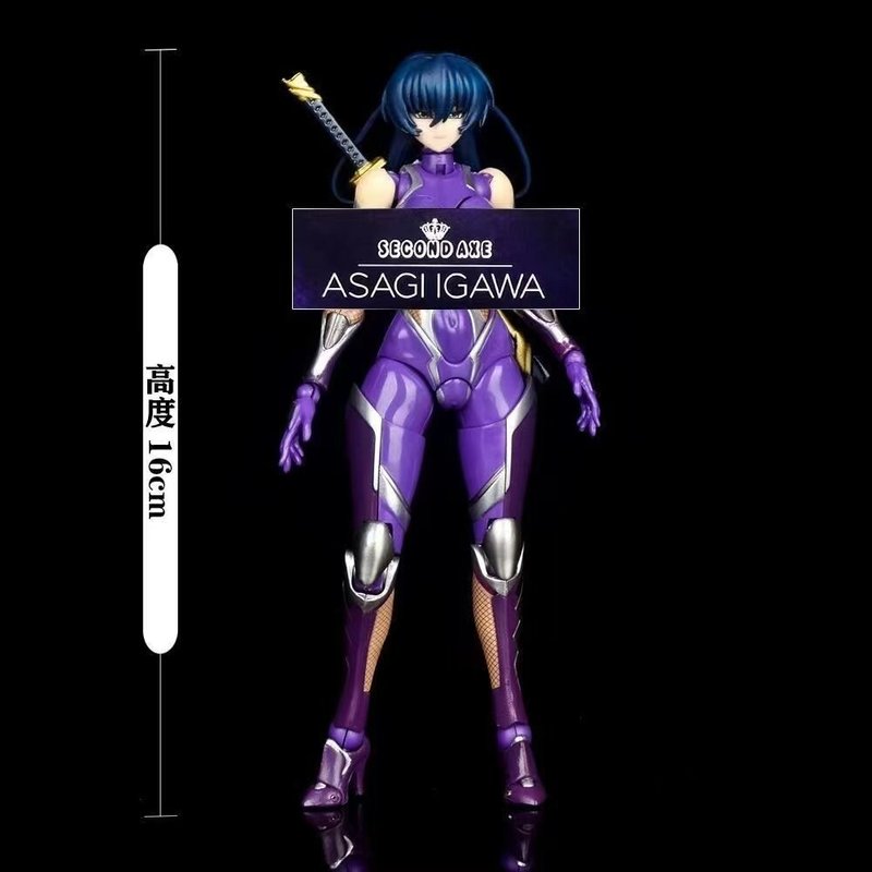 16CM Taimanin Asagi Action Ani - огляд і ціна Model Kit Waifu