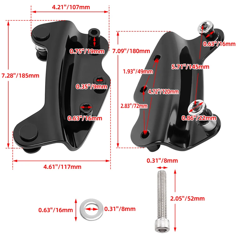 Motorcycle Detachable Sissy Ba - огляд і ціна Model Kit Harley Davidson