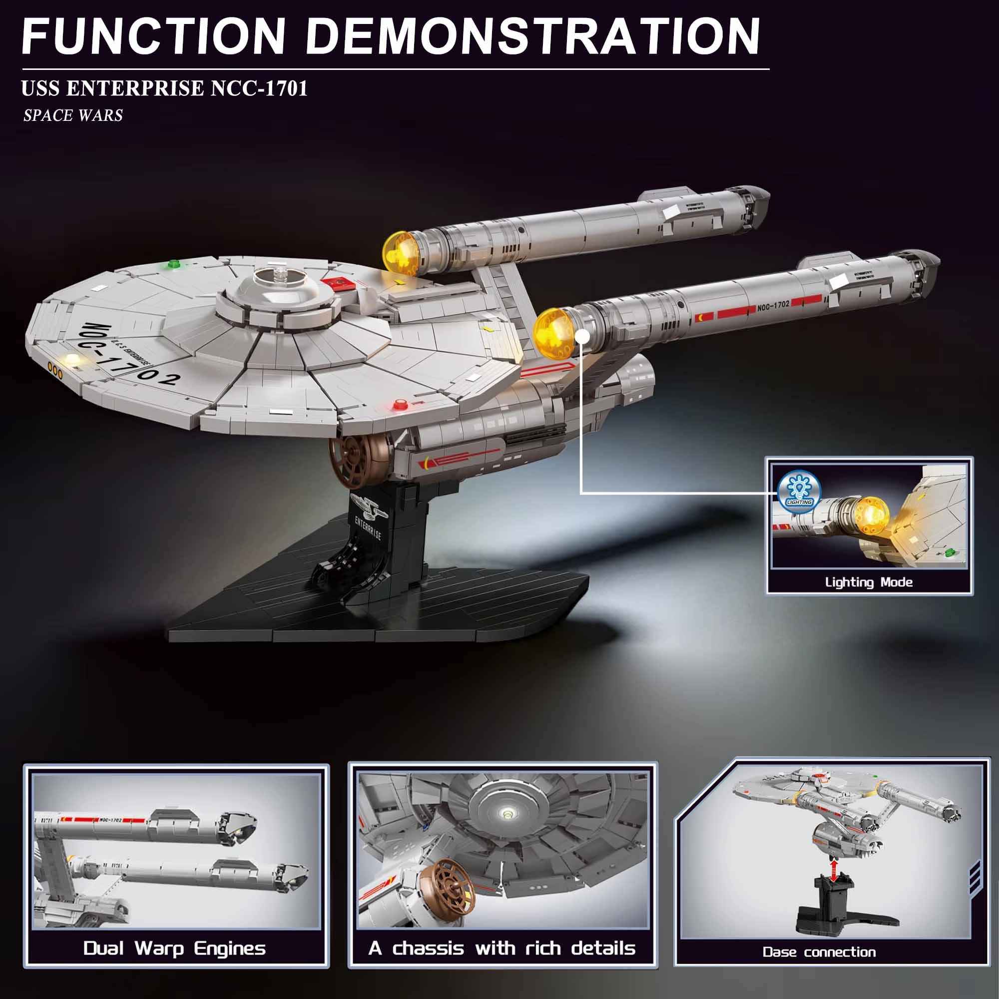 Movie Games Star Trek USS Ente - огляд і ціна Model Kit Uss Enterprise