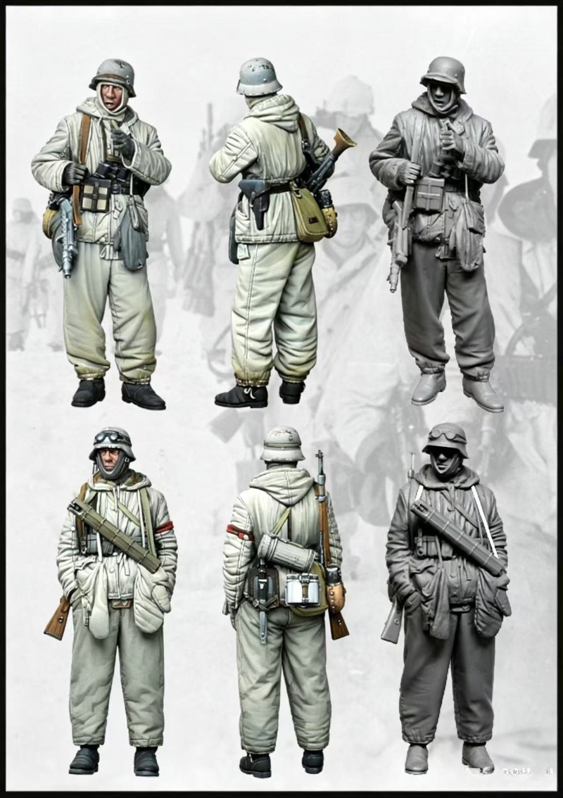 1/35 Scale Die Cast Resin Figu - огляд і ціна Model Kit Weapons