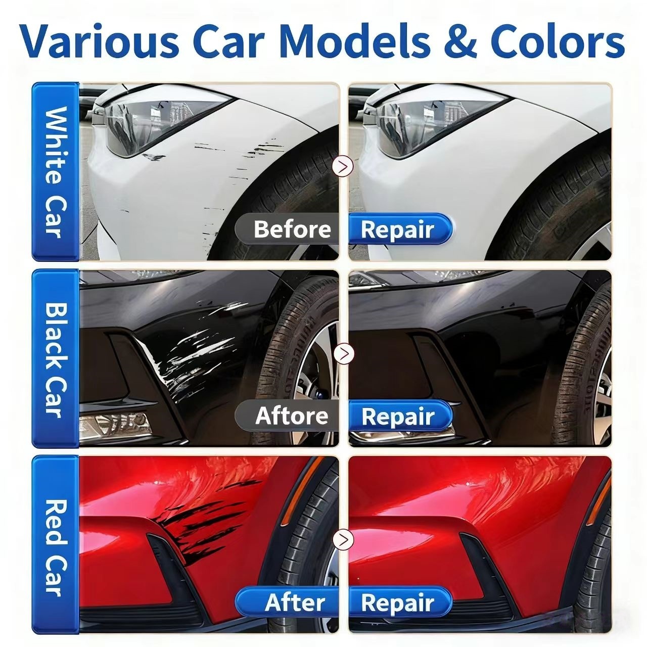 Car Touch Up Paint(Platinum Gr - огляд і ціна Metallic Paint Set