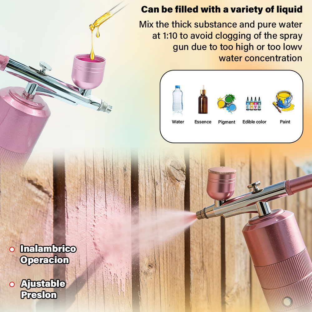 Rechargeable Airbrush Compress - огляд і ціна Airbrush Compressor Kit