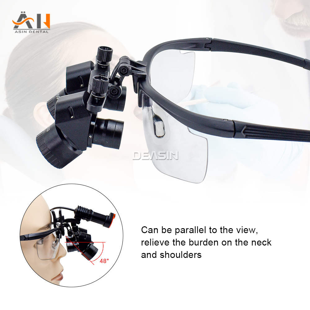 New Ergonomic Dental Loupes Ad - огляд і ціна Magnifier With Light