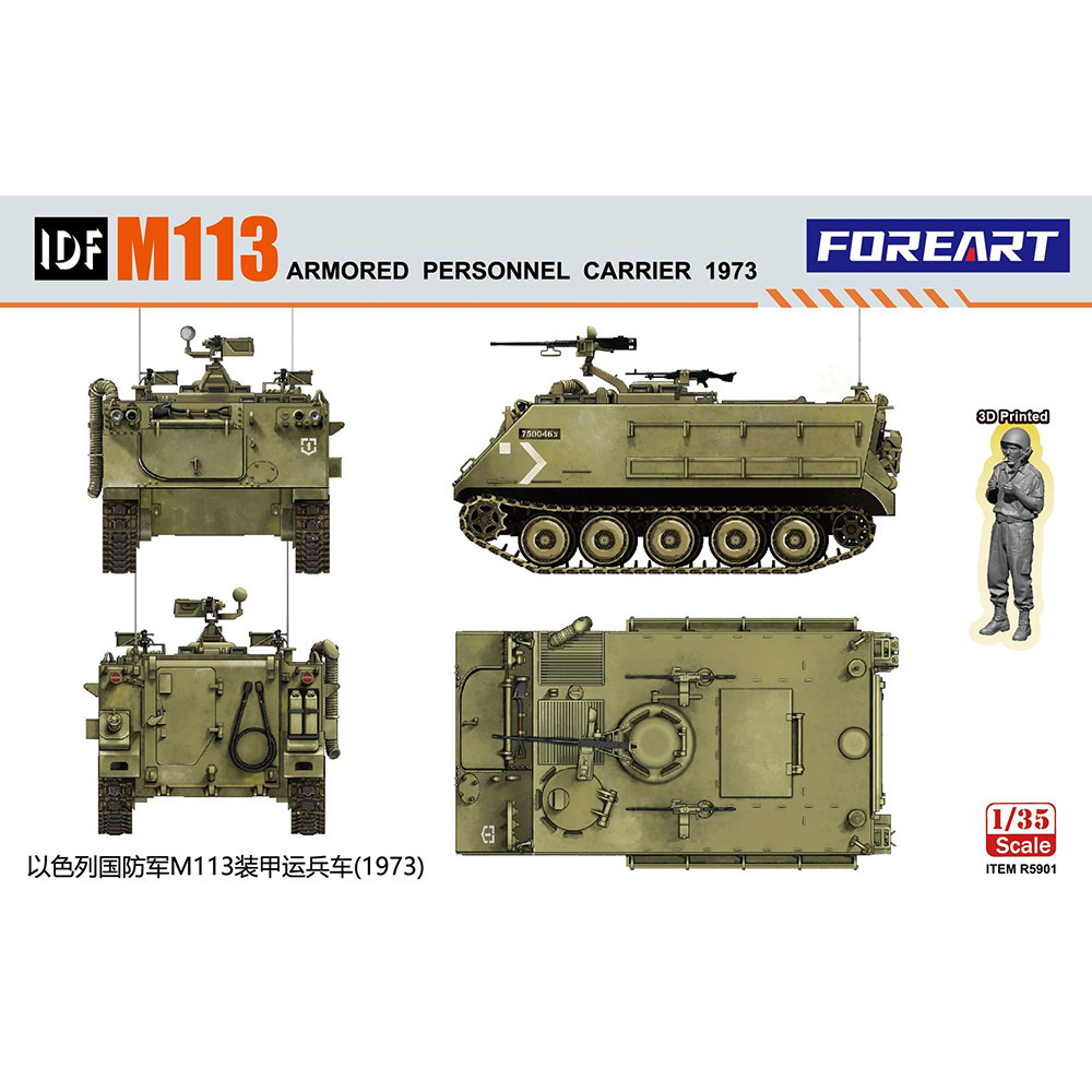 FOREART Model R5901 1/35 IDF M - огляд і ціна Model Kit History