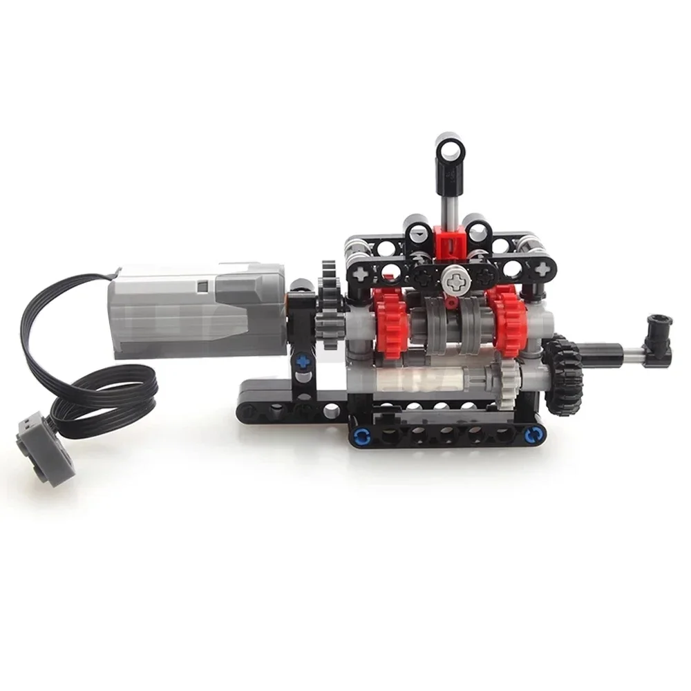 MOC High-tech 4 Speeds Gearbox - огляд і ціна Model Kit Motor
