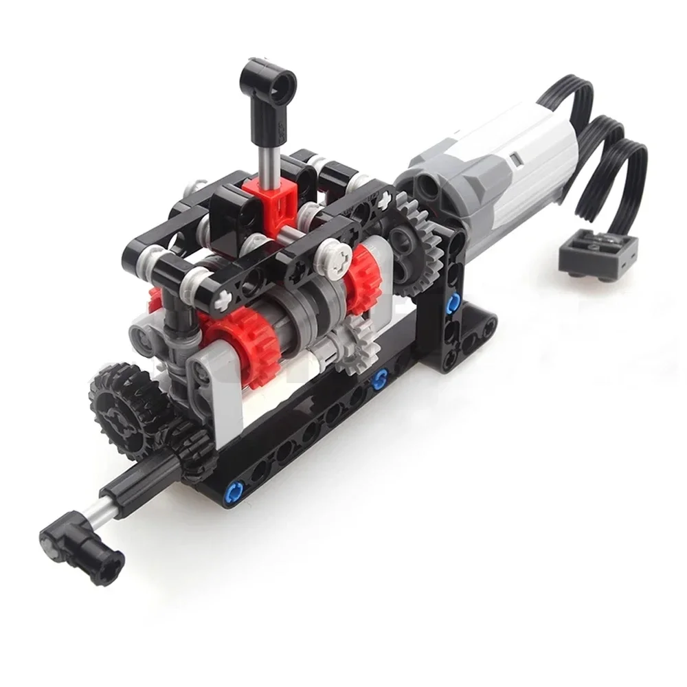 MOC High-tech 4 Speeds Gearbox - огляд і ціна Model Kit Motor