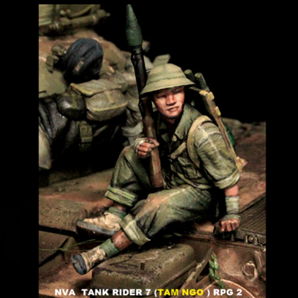 1/35 NVA Tank RIDER 7, RPD 2,  - огляд і ціна Model Kit History