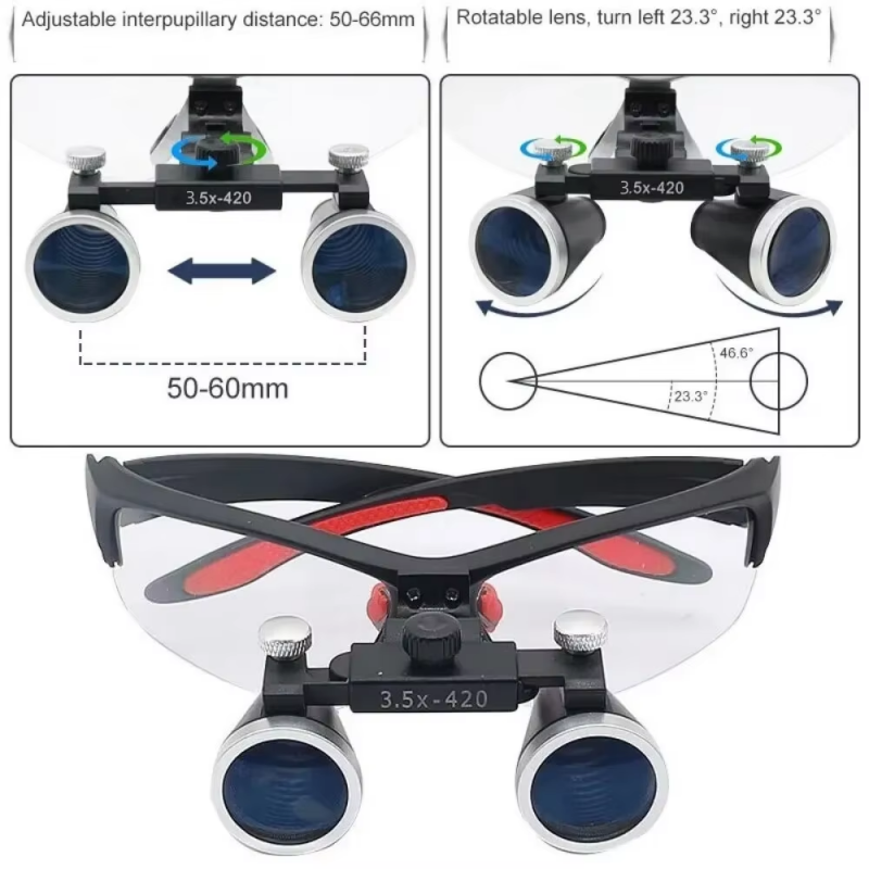 Ultra-lightweight 3.5X Dentist - огляд і ціна Magnifier With Light