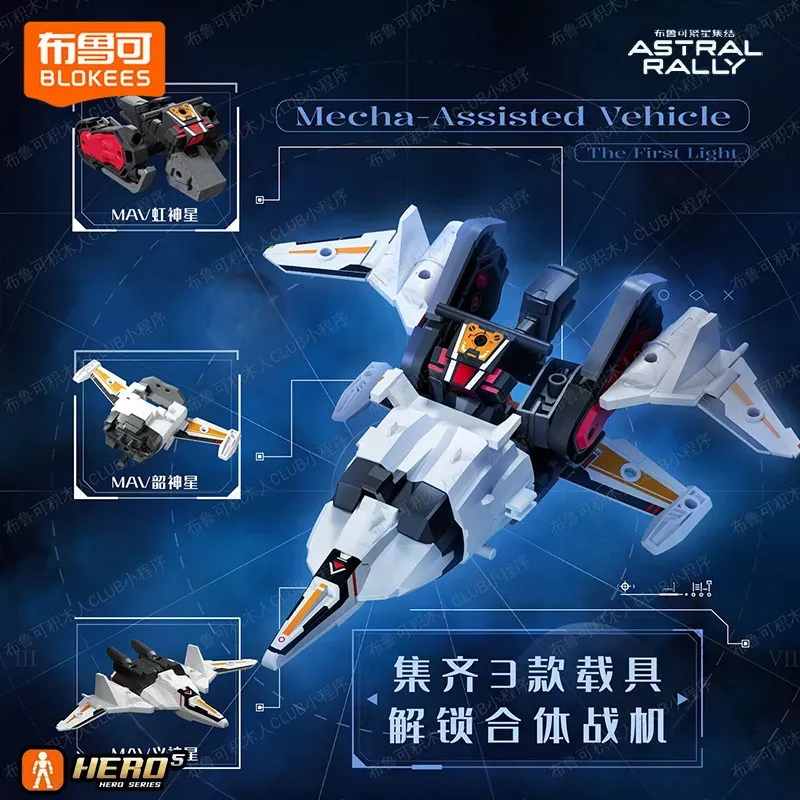 New Genuine Blokees Building F - огляд і ціна Model Kit Mecha