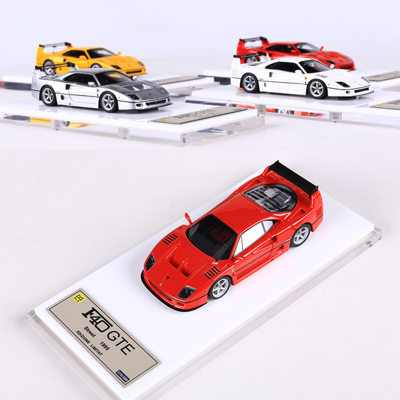 DMH F40 Resin Model Car 1:64 L - огляд і ціна Model Kit Formula 1