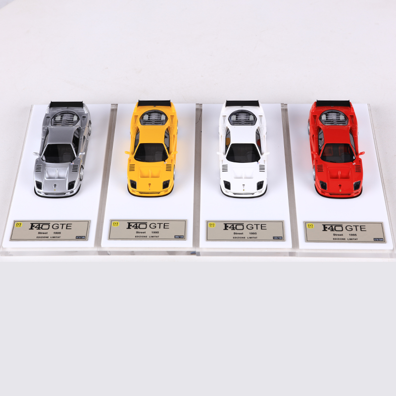 DMH F40 Resin Model Car 1:64 L - огляд і ціна Model Kit Formula 1
