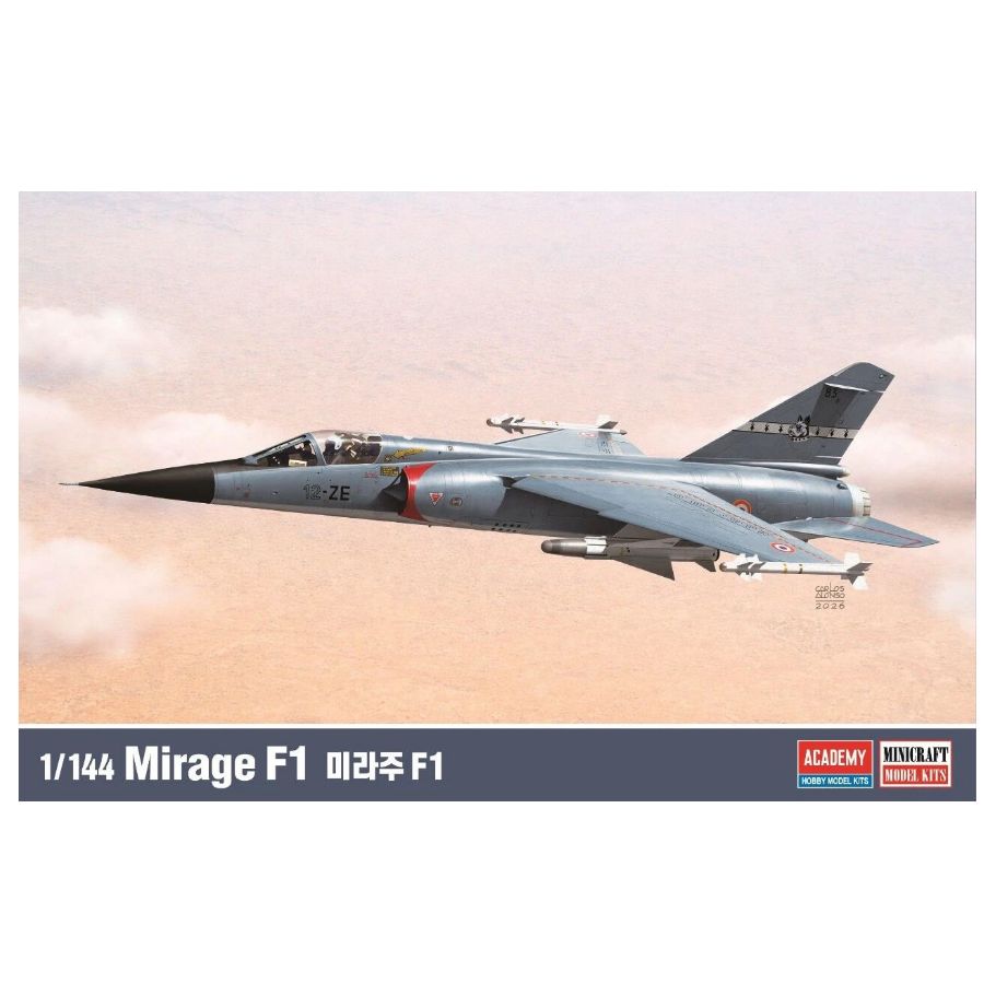 AC12665 ACADEMY 1/144 Dassault - огляд і ціна Model Kit F1