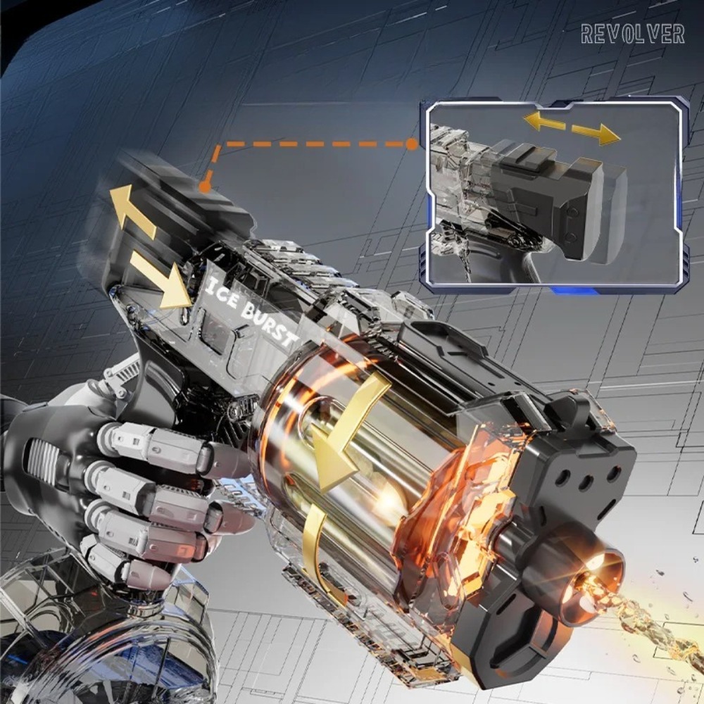 TK Hot！Electric Revolver Water - огляд і ціна Model Kit Revolver