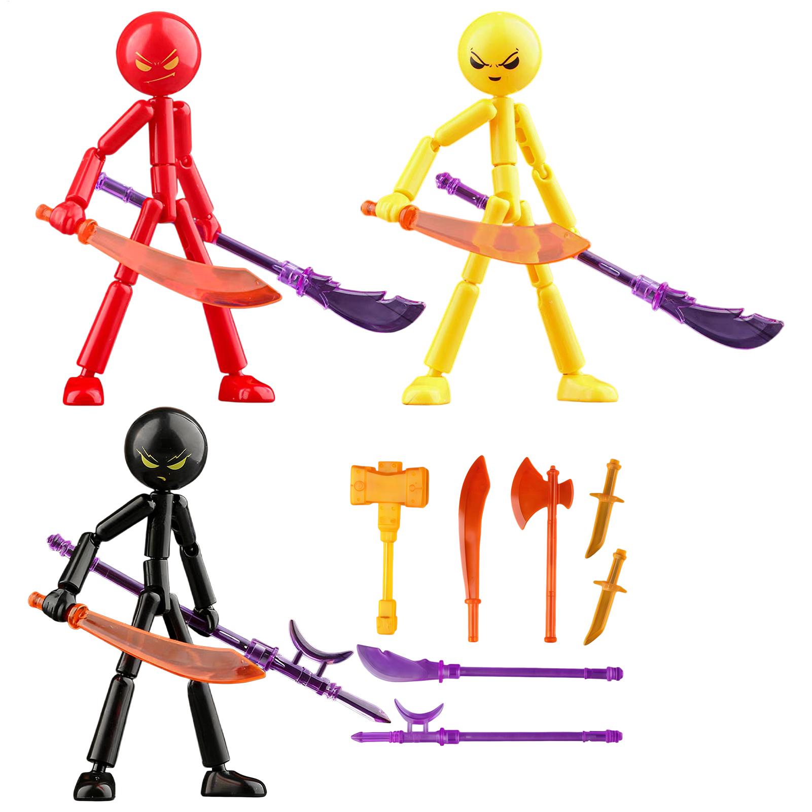 DIY Poseable StickMan Figure K - огляд і ціна Model Kit Weapons