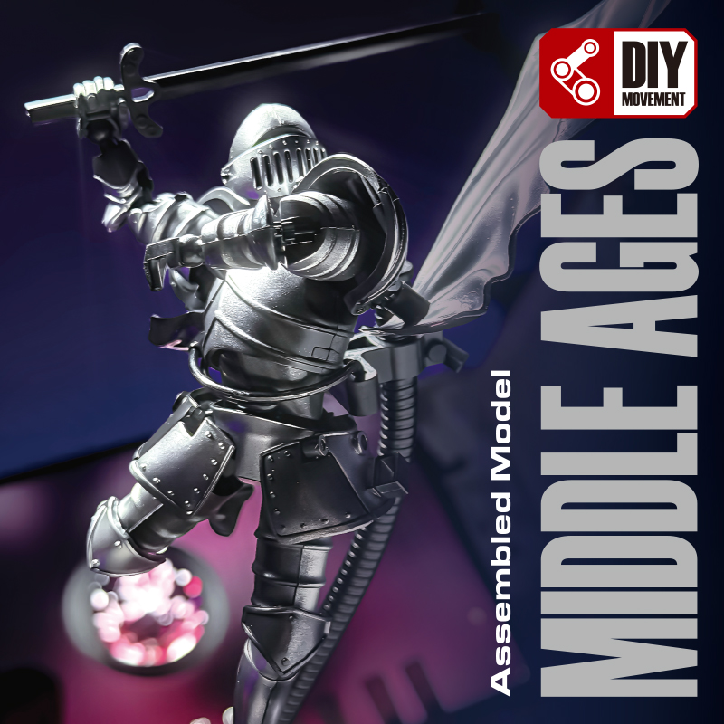 Medieval Knight Multi-Joint Mo - огляд і ціна Model Kit Weapons